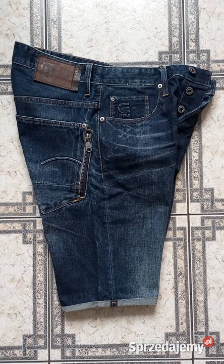 Gstar Raw krótkie spodenki jeansowe męskie Rozmiar M podkarpackie Sędziszów Małopolski