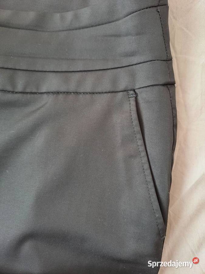 Spodnie czarne śliskie Wrocław