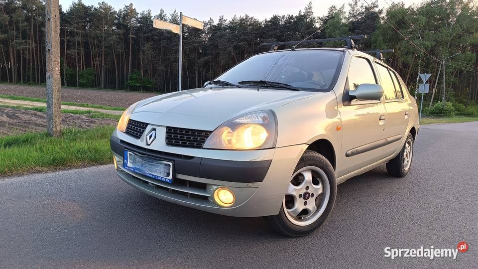 Renault Thalia 1.4 benzyna 75 km 199 tys przebiegu 5 drzwi Polski Salon!