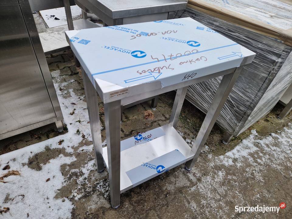 Stół Gastronomiczny Centralny Z Półką 604085 Gastronomia Ostrów Wielkopolski