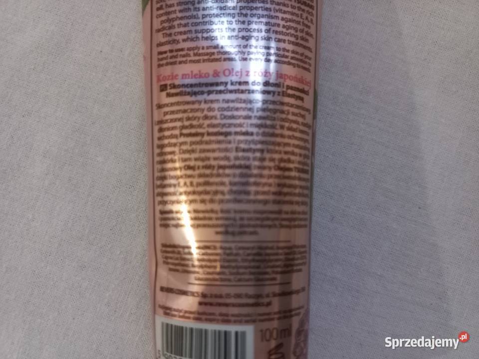 Krem do rąk i paznokci Koncentrat Goats Milk Unisex podlaskie Białystok