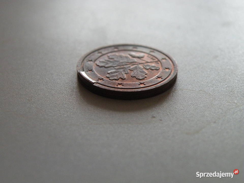 Destrukt 2 eurocenty 2011r UNIKAT Andrychów