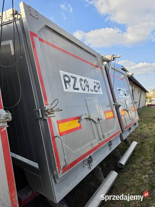 Naczepa wywrotka ZASŁAW 426m3 aluminiowa mało Sanok