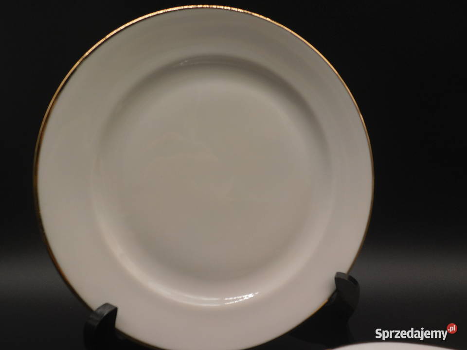 Talerzyki deserowe 3 ecru WINTERLING Raszków sprzedam