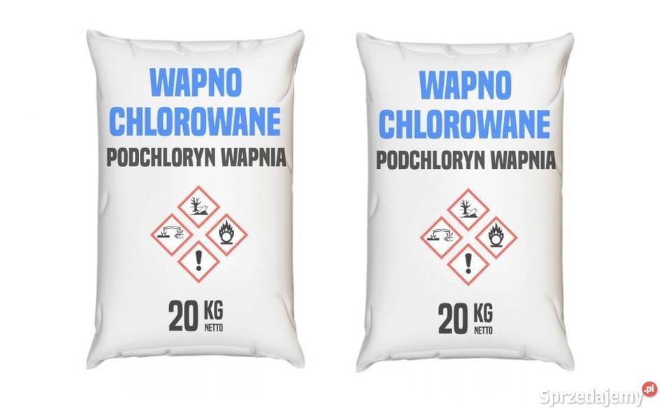 Wapno chlorowane podchloryn wapnia 2 X 25 Wrocław sprzedam