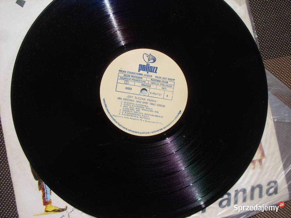 Kolędy LP Gdy sliczna Panna Poljazz KPSJ 021