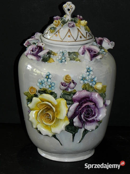 Roceram porcelana Waza Isabela pięknie zdobiona Środa Wielkopolska sprzedam