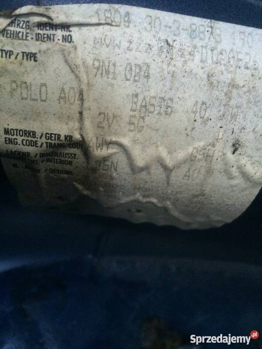 SILNIK 12 6V 54 Polo 9N Fox Ibiza Fabia 100 Koszalin