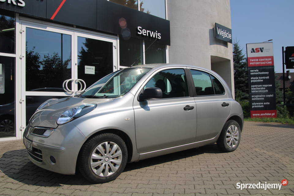 NISSAN MICRA małe ekonomiczne auto do miasta Zarejestrowany w Polsce Smolec sprzedam