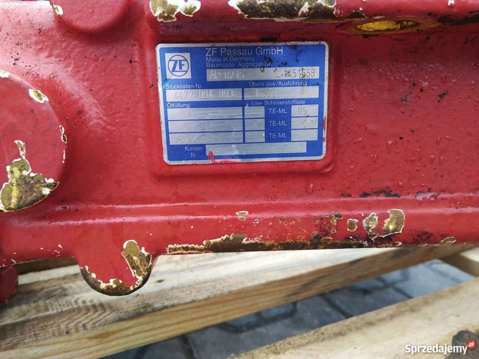 Most ZF AP R715 Weidemann 3006 3110 Kielce