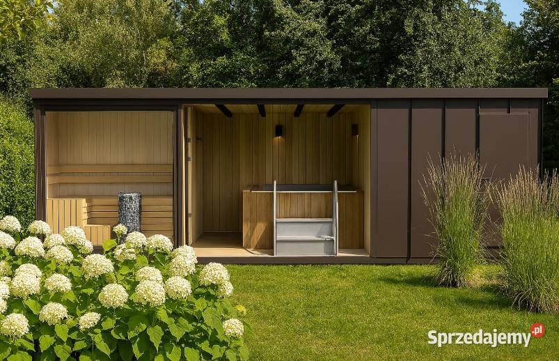 Sauna ogrodowa wiata pomieszczenie gospodarcze Sauny Zakopane