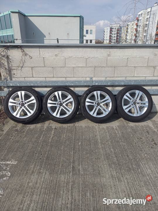 Alufelgi 18 Mercedes GLA 250 z letnimi oponami Lublin