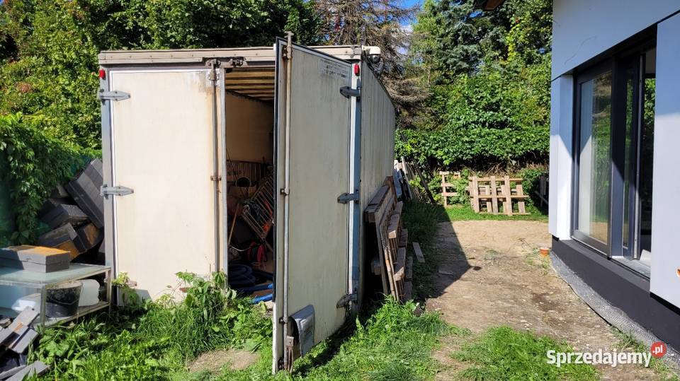 Kontener samochodowy na działkę budowę schowek Kielce