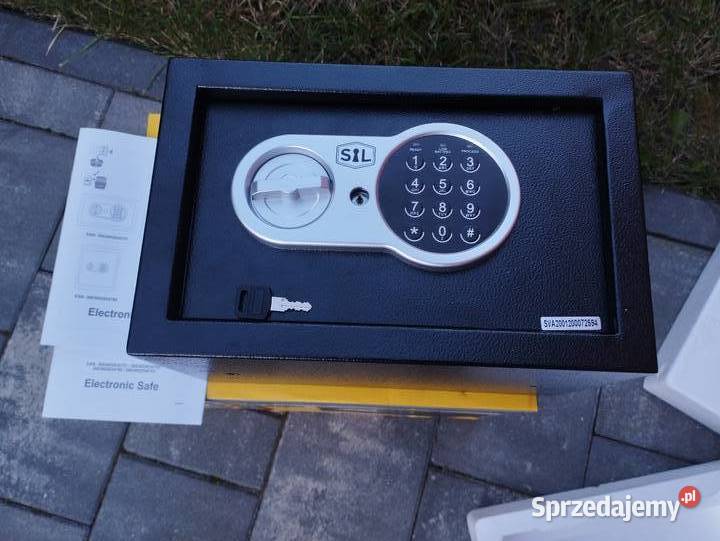 Sejf elektroniczny 200 x 310 x 200 mmnowy Kraków sprzedam