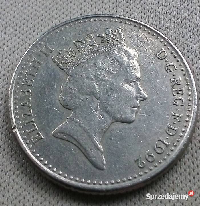 WIELKA BRYTANIATEN PENCE1992 r Legionowo