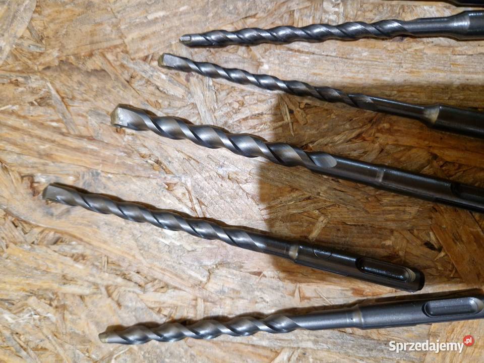 WIERTŁA DO BETONU SDS PLUS ZESTAW WIERTEŁ 8