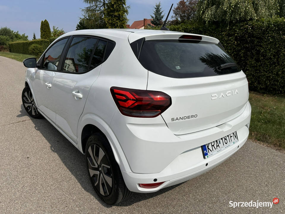 Dacia Sandero Przebieg 16 2024r Nowa OKAZJA III czujnik deszczu małopolskie Słomniki