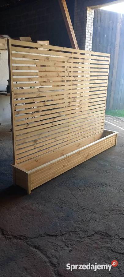 Donica drewniana kwietnik dowolny wymiarz Donice Żeleźniki sprzedam