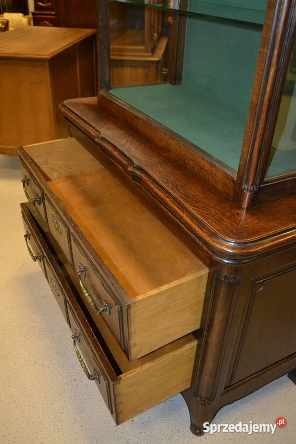 witryna ciemny dąb Będzin