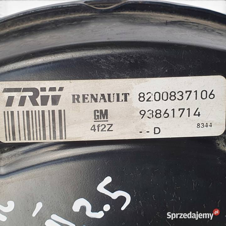 SERWO HAMULCOWE HAMULCA Renault Trafic Primastar osobowe lubelskie Chełm