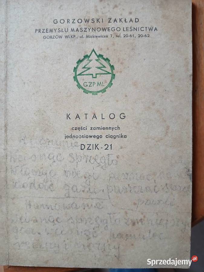 Dzik 21 traktorek ciagnik jednoosiowy osprzęt Łódź