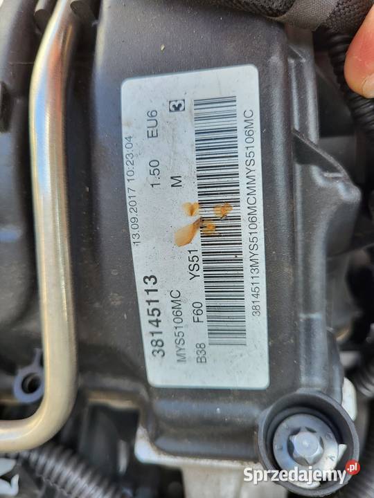 Silnik kompletny BMW Mini f60 B38 B38A15A 15 Rok produkcji 2018 mazowieckie Marki sprzedam