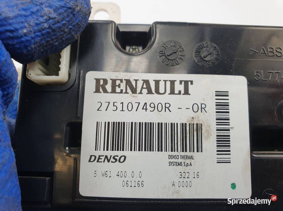 PANEL KLIMATYZACJI RENAULT MASTER III 275107490R osobowe Lipno