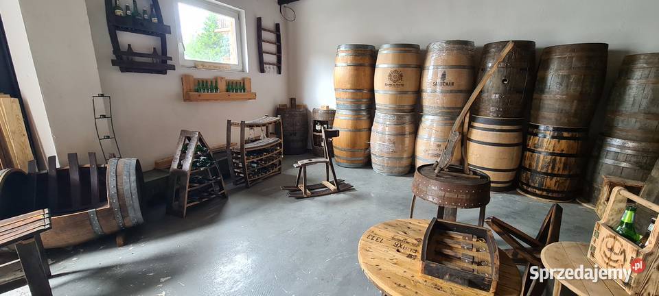 Donica z beczki dębowej whisky LoftStyle zachodniopomorskie Koszalin