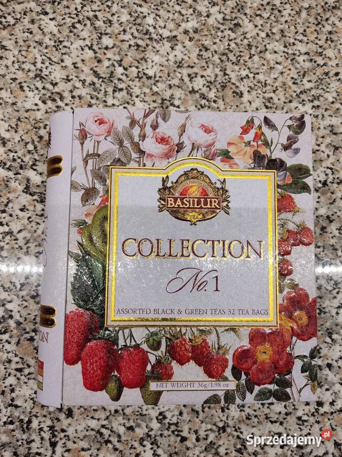 Basilur Collection No1 Opakowanie pudełko puszka Głuchołazy