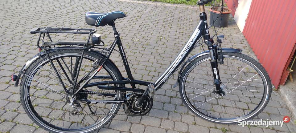 Rower elektryczny uszkodzona bateria sprzedam
