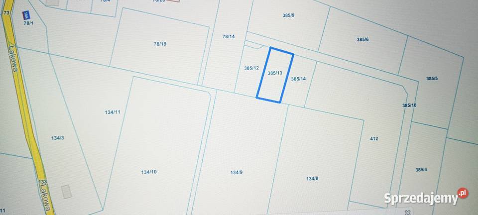 Działka z pozwoleniem na bliźniak 980m2 Sprzedaż Gowino