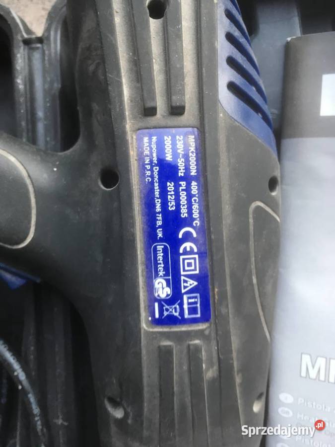 Opalarkę Nutool o mocy 2kW w super stanie małopolskie Kraków sprzedam