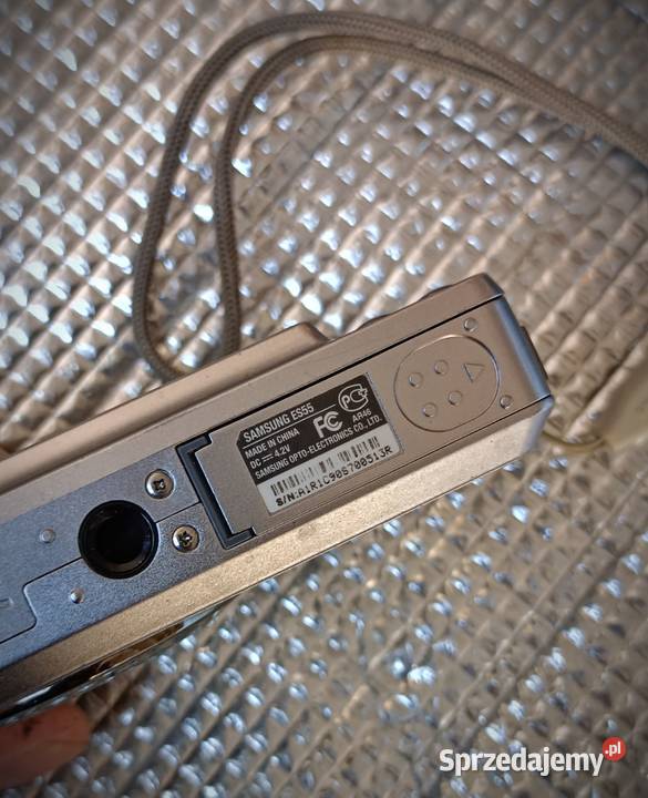 Aparat cyfrowy Samsung ES55 srebrny Gorzów Wielkopolski sprzedam