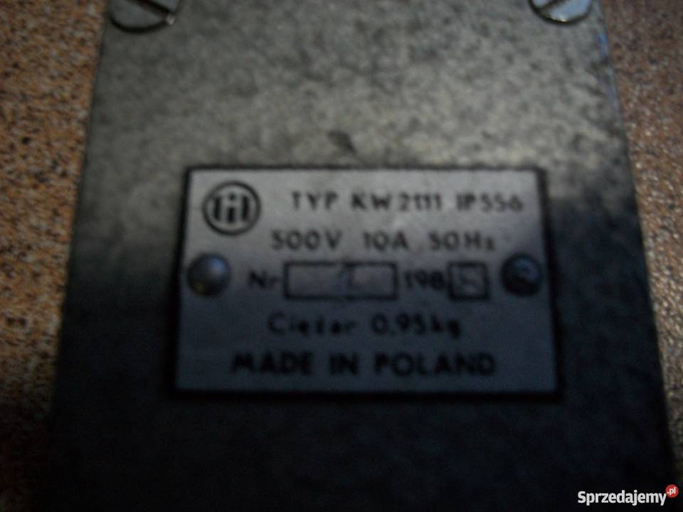 Wyłącznik krańcowy KW2111 małopolskie Olkusz