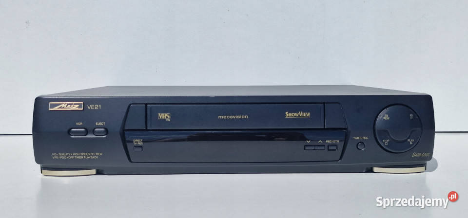 Video magnetowid METZ VE 21 VE21 VHS Międzychód