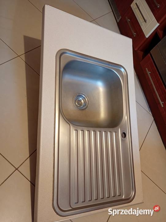 Zlewozmywak stalowy jednokomorowy