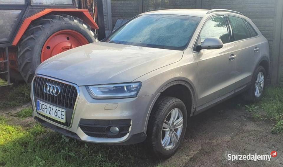Audi Q3 20TFSI 211koni S Line Quattro Automat nieuszkodzony Leszno