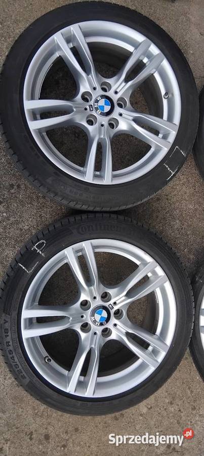 Styling 400 tpms bmw xdrive 22545r18 continental Opony i felgi Pęczniew