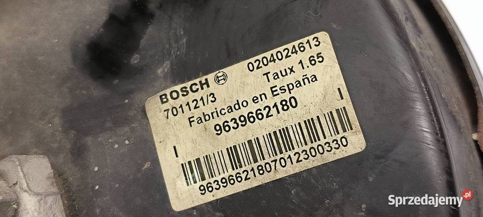 SERWO HAMULCOWE CITROEN C4 9639662180 Pozostałe Lipno