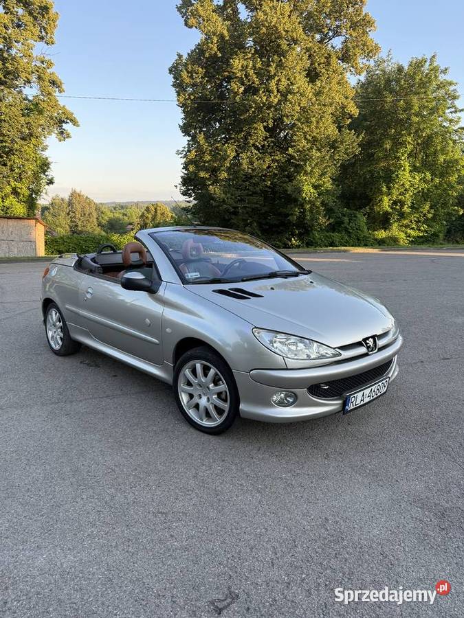 Peugeot 206cc 16 benzyna 2004 cabrio 206 CC Łańcut sprzedam