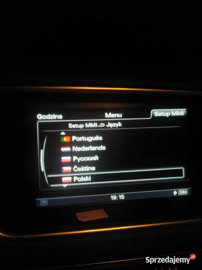 Język polski, polskie menu, jezyk PL Audi Mapy Konwersja USA