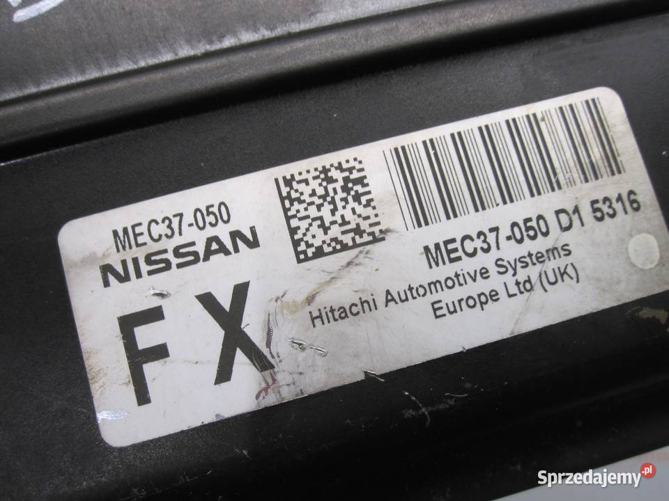 NISSAN PRIMERA P12 18B komputer sterownik świętokrzyskie Kielce
