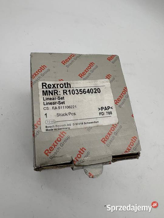 Rexroth R103564020 Zestaw liniowy Warszawa