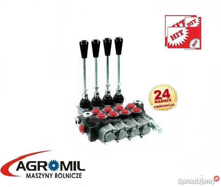 Rozdzielacz hydrauliczny 4 sekcyjny 40L Rok produkcji 2015 Rogóźno