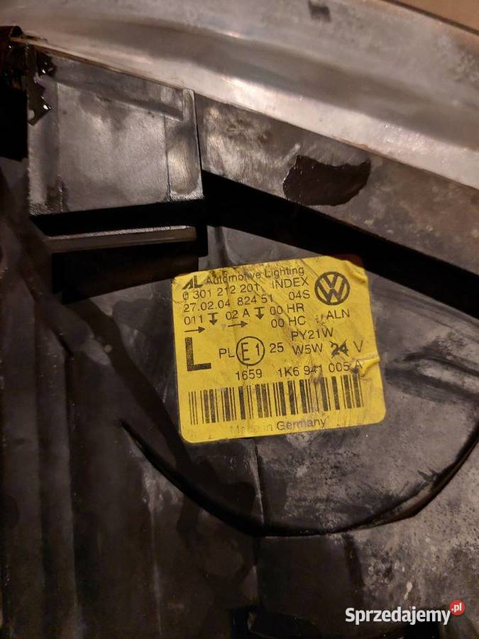 lampy prawalewa przód VW GOLF 5 ORYGINAŁ Warszawa sprzedam