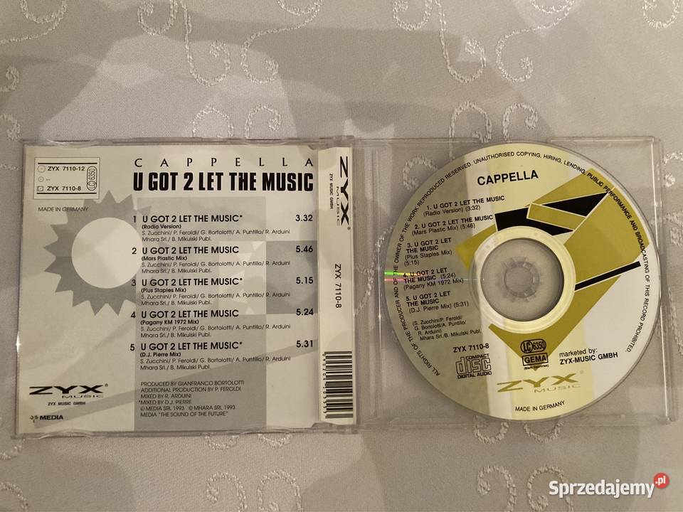 Płyta CD Single Cappella U Got 2 Let The Music śląskie Czerwionka-Leszczyny