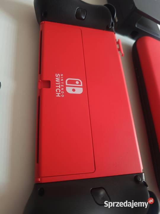 Nintendo Switch Oled Mario Red Edition 2 gry Warszawa sprzedam