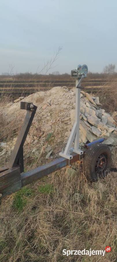 Przyczepa podlodziowa wózek slipowy pomorskie
