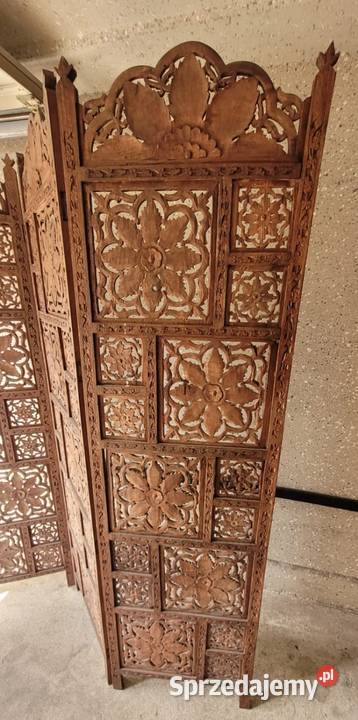 Drewniany parawan Ścianki i parawany