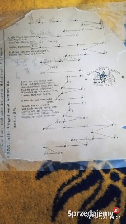 Cytra Akordowa Orginal Schmidt Menzenhauer